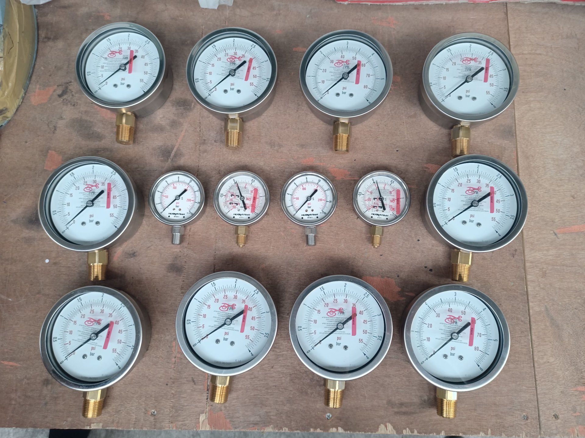 NUOVAFIMA เกจ์วัดความดัน(Pressure Gauge)