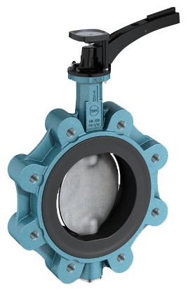 Z014-A therm EBRO ARMATUREN Butterfly Valve วาล์วปีกผีเสื้อ