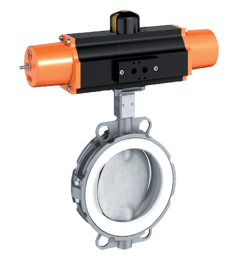 Z611-K EBRO ARMATUREN WAFER TYPE BUTTERFLY VALVE - pneuma