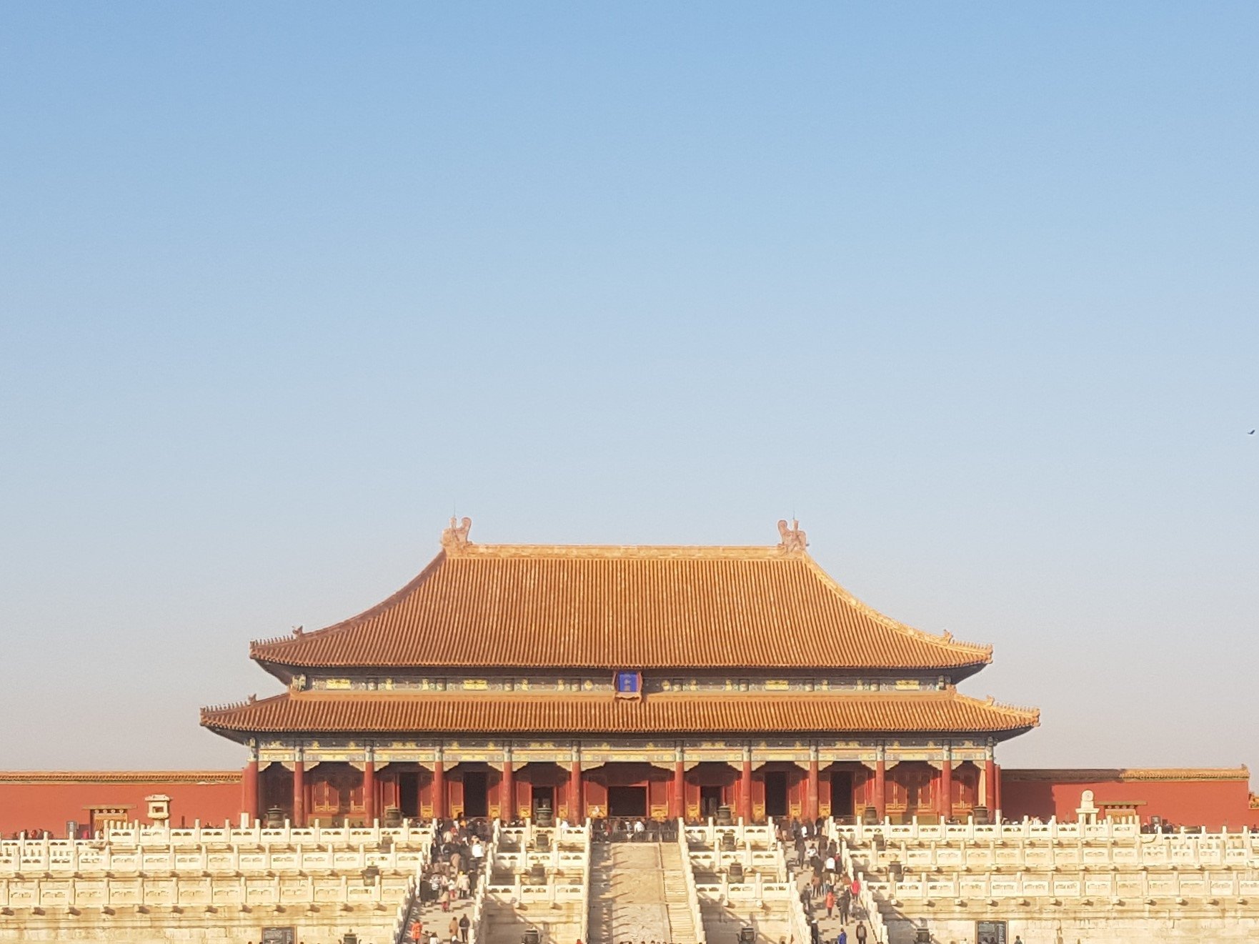 Walking in the Forbidden City, the Architecture Masterpiece of China