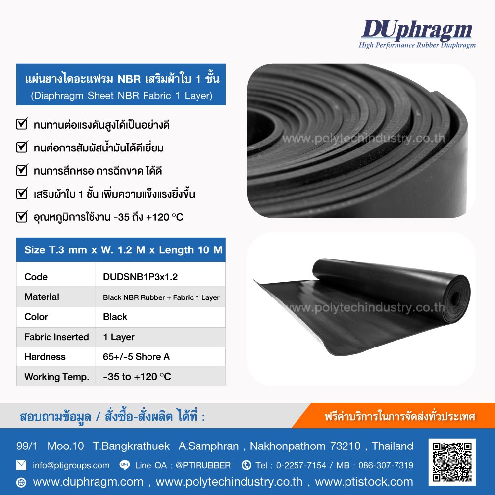 Neoprene Diaphragm Sheeting  Non Reinforced - The Rubber Company