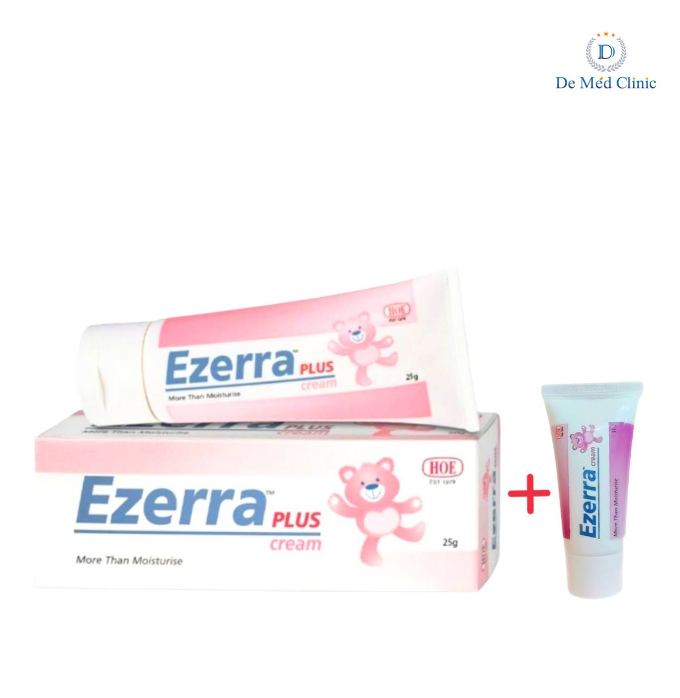 Ezerra Plus Cream  อีเซอร์ร่า พลัส ครีม 25 กรัม พิเศษ Ezerra cream หมีม่วง 10 g 1 หลอด