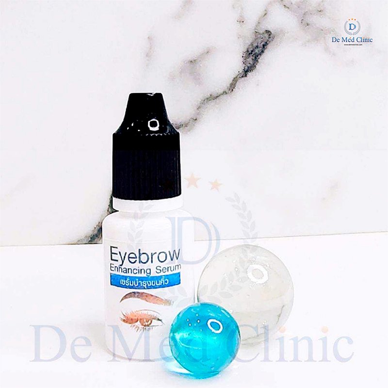 Eyebrow Serum 10 ml .by DeMed Clinic ( เซรั่ม ปลูกคิ้ว ขนตายาว สูตรเข้มข้น ขนาด 10 มล.)