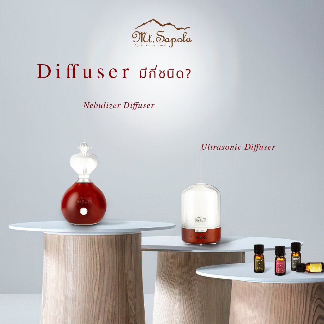 Diffuser – ควรเลือกซื้อแบบไหนดี?