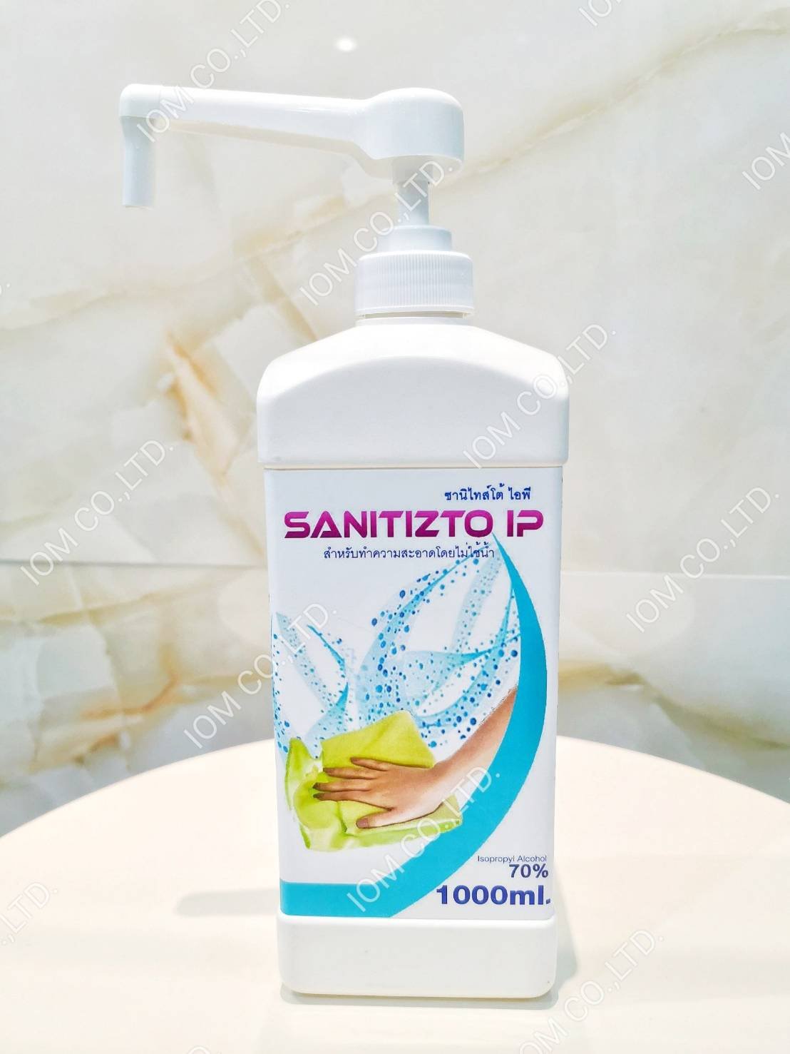 SANITIZTO IP 1000 ML (HAND PUMP) (消毒用イソプロピルアルコール)