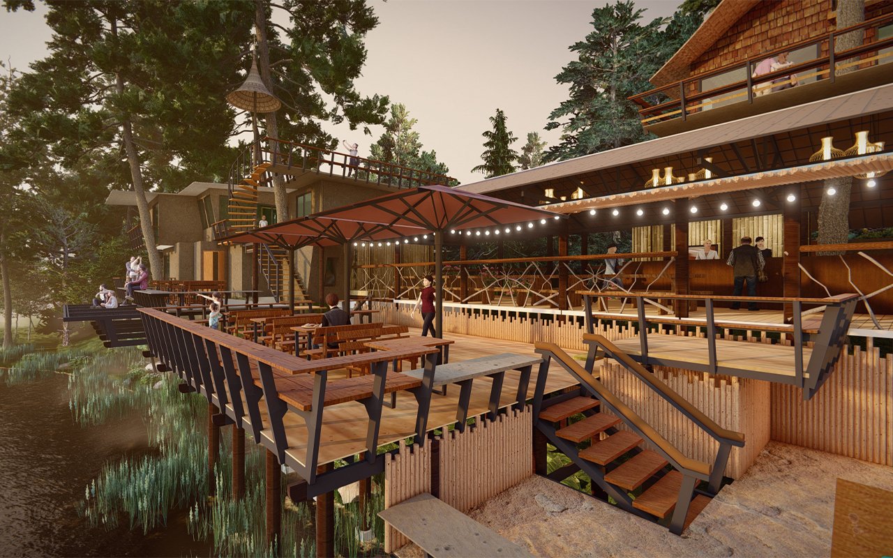 ออกแบบและตกแต่งรีสอร์ท ที่เที่ยวลำปาง Landscape Architecture Design Resort