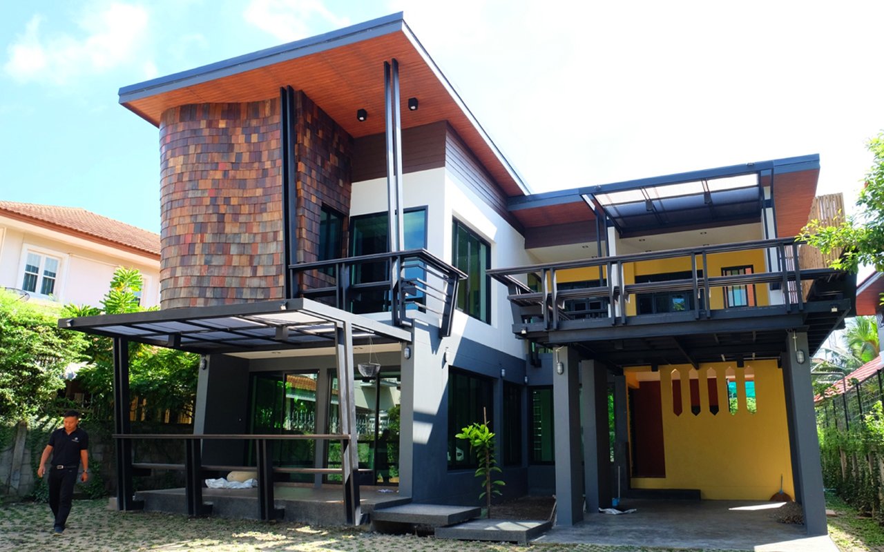 รับออกแบบเขียนแบบ Landscape Architecture Design Residence House