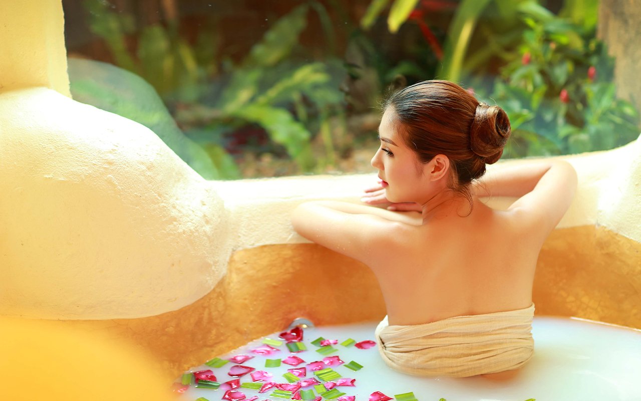Spa Thai Herbal Steam Milky Bath Chiangmai