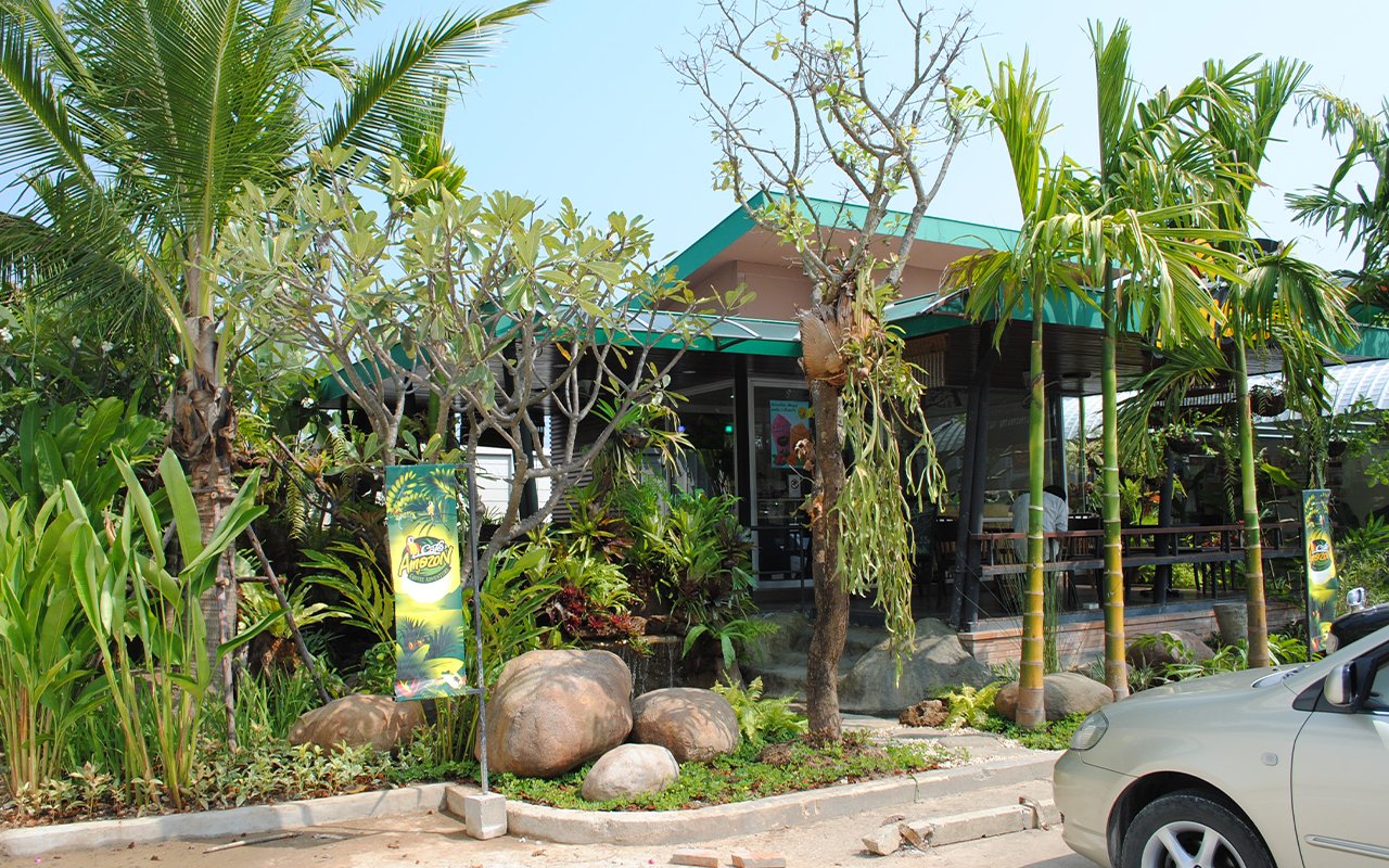 รับออกแบบ จัดสวน น้ำตก หินเทียม landscape design