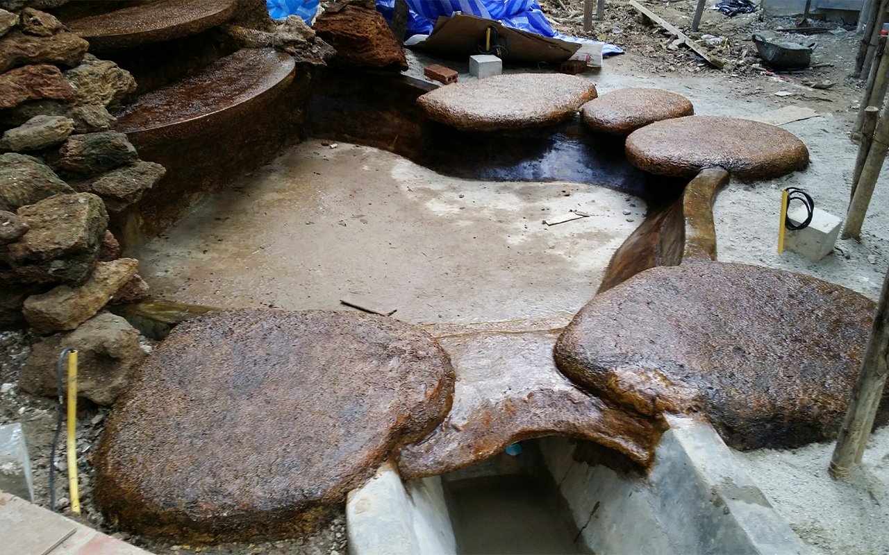 รับออกแบบ จัดสวน น้ำตก หินเทียม landscape design
