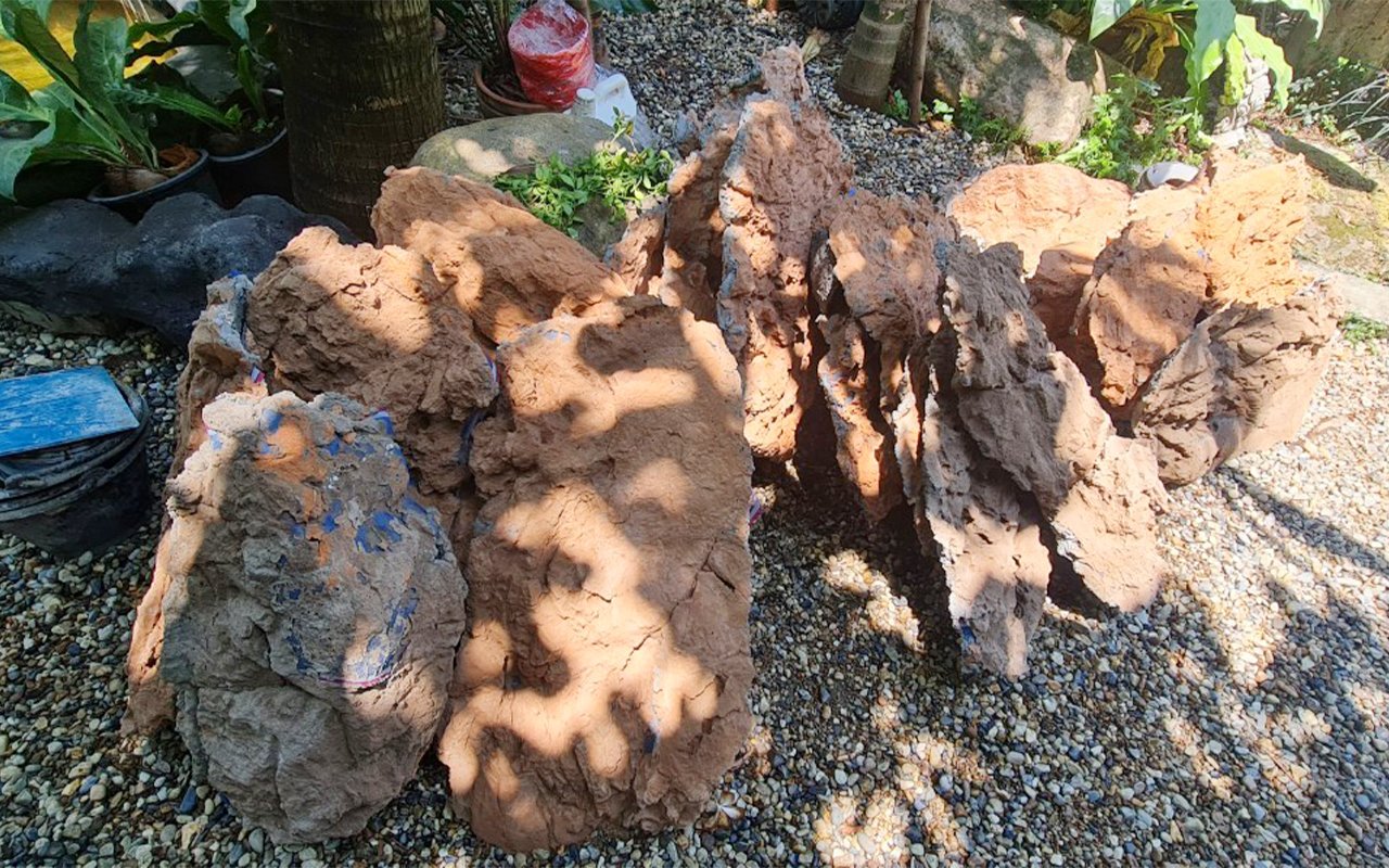 น้ำตกในสวน น้ำตกหินเทียม รับจัดสวน เชียงใหม่ พัทยา ชลบุรี landscape design