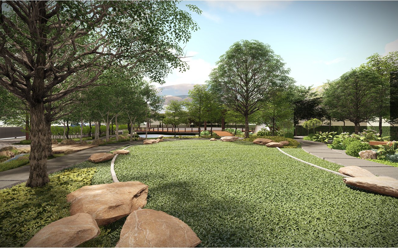 ออกแบบและเขียนแบบ ที่พักฟาร์มสเตย์ เชียงใหม่ พัทยา ชลบุรี Landscape Architecture Design Wellness Retreat Farm stay
