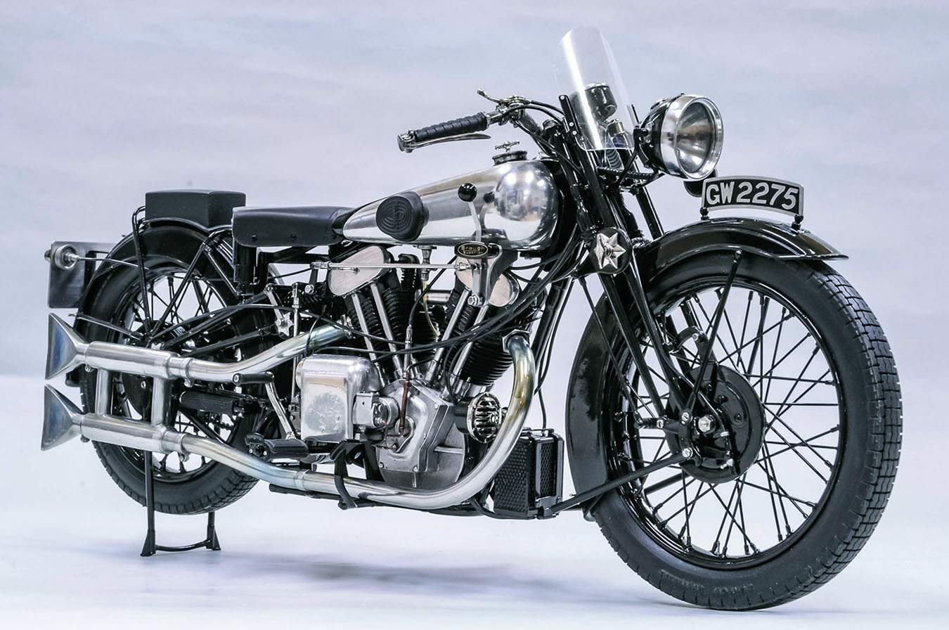 รถมอเตอร์ไซค์ Brough Superior SS100 รถมอเตอร์ไซค์ Brough Superior SS100