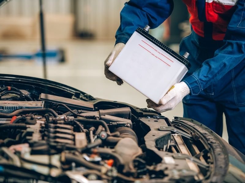 เปลี่ยนแบตเตอรี่ เปลี่ยนแบตเตอรี่