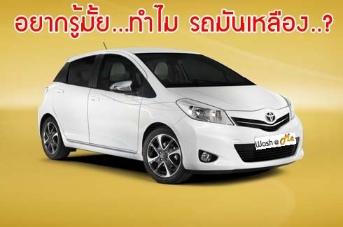 รู้มั้ย....ทำไมรถสีขาวของคุณ...มันถึง.....เหลืองง่าย ??? รู้มั้ย....ทำไมรถสีขาวของคุณ...มันถึง.....เหลืองง่าย ???