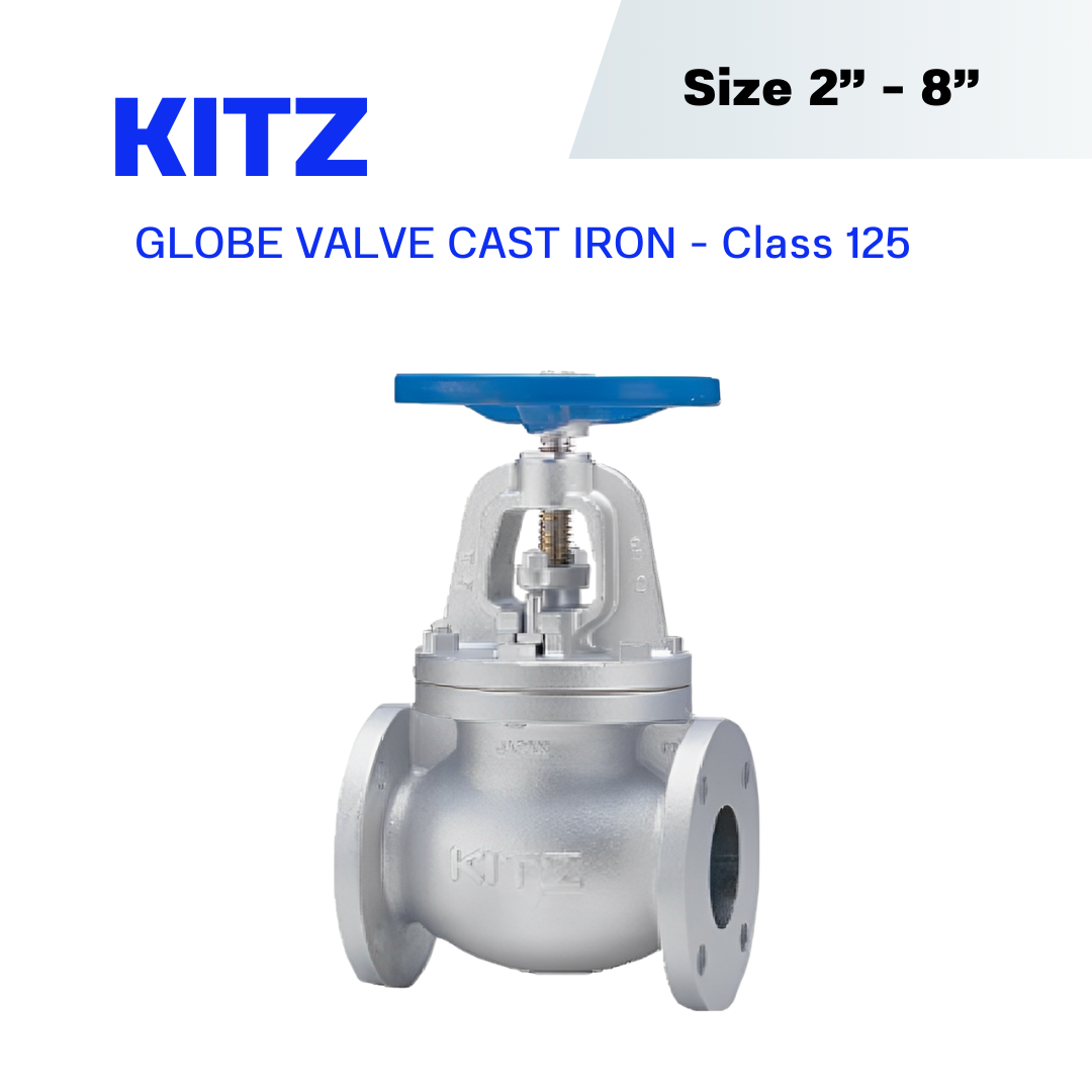 KITZ GLOBE VALVE (125FCJ) - โกลบวาล์ว