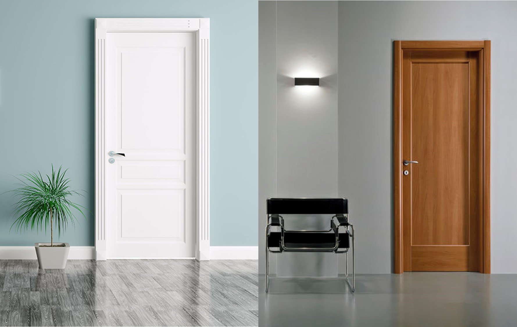 ประตูUPVC & ประตูไม้จริง แบบไหนดีกว่ากัน?