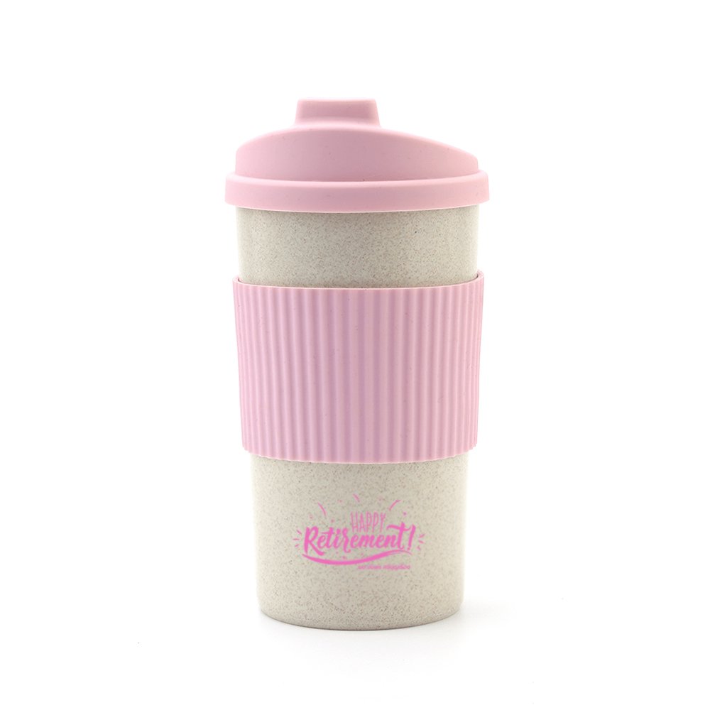 (ECO-T-04)-450 ml กระบอกน้ำฟางข้าวสาลี