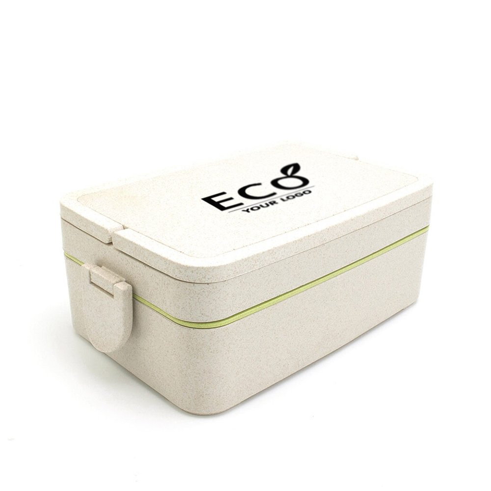 (Eco-R-02) กล่องข้าวฟางข้าวสาลี | Lunch Box