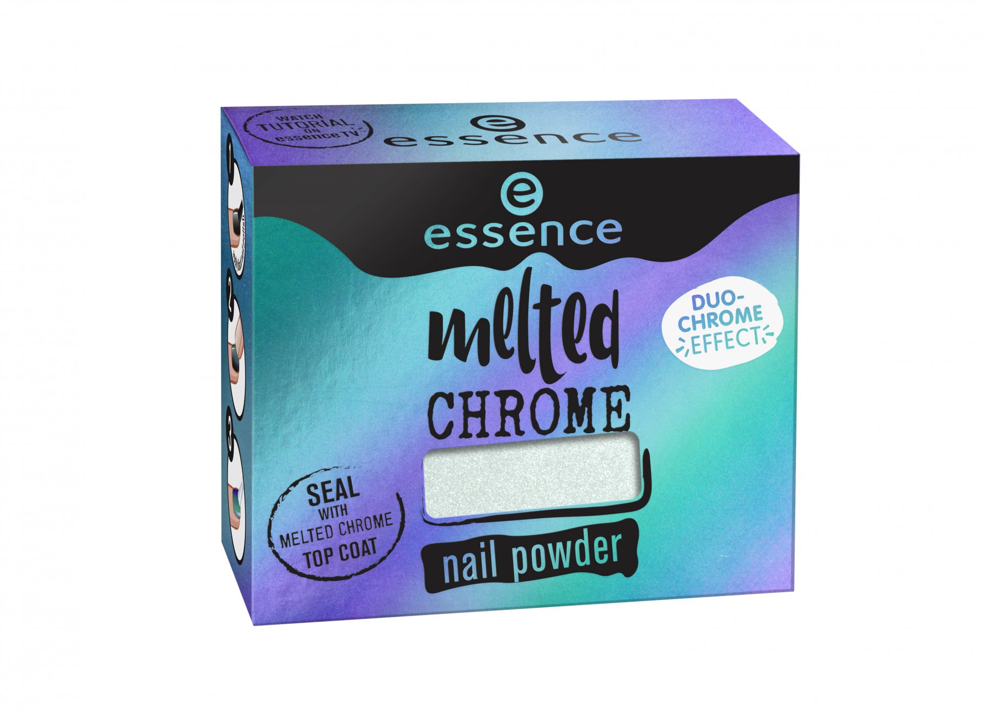 essence melted chrome nail powder 02 - เอสเซนส์เมลเท็ดโครมเนลพาวเดอร์ 02