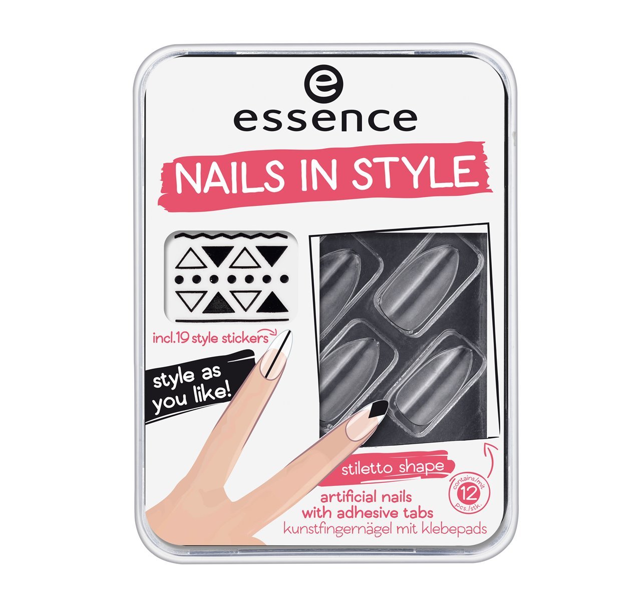 essence nails in style 04 - เอสเซนส์เนลส์อินสไตล์ 04