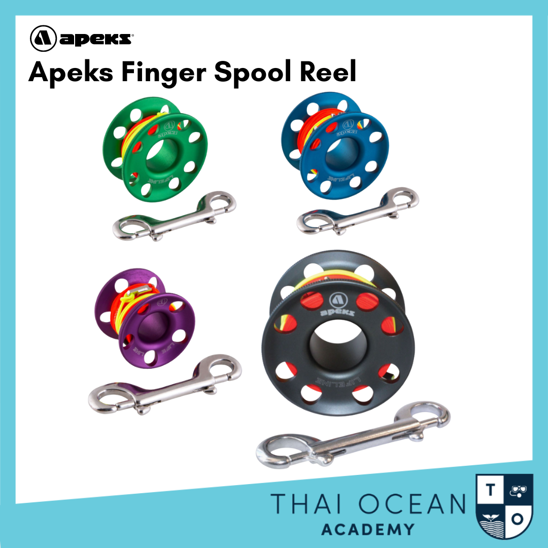 Apeks Finger Spool Reel | Thai Ocean Academy - thaioceanacademy