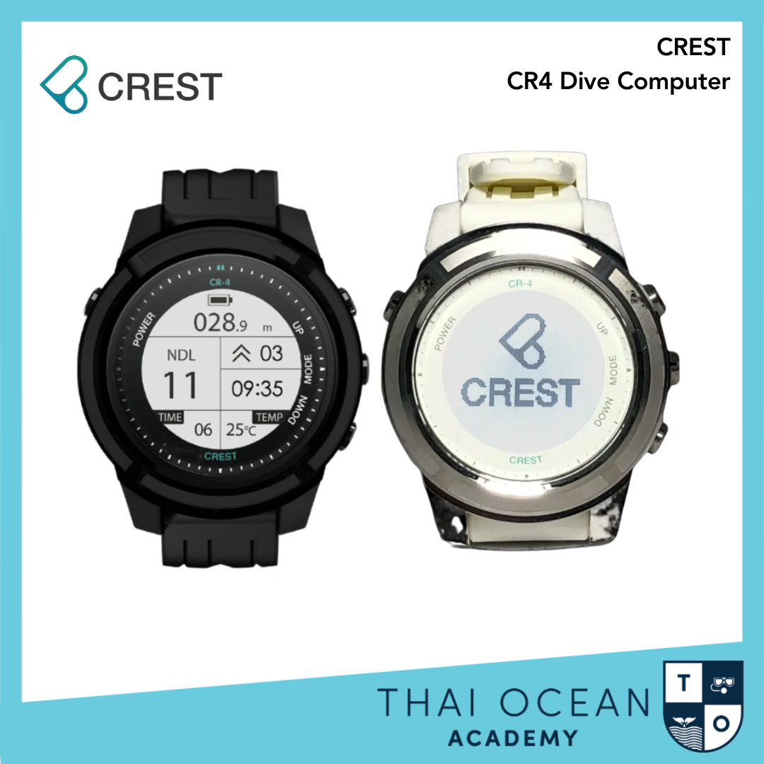 Crest Diving Computer CREST CR4 Dive Computer - Thai Ocean Academy - thaioceanacademy