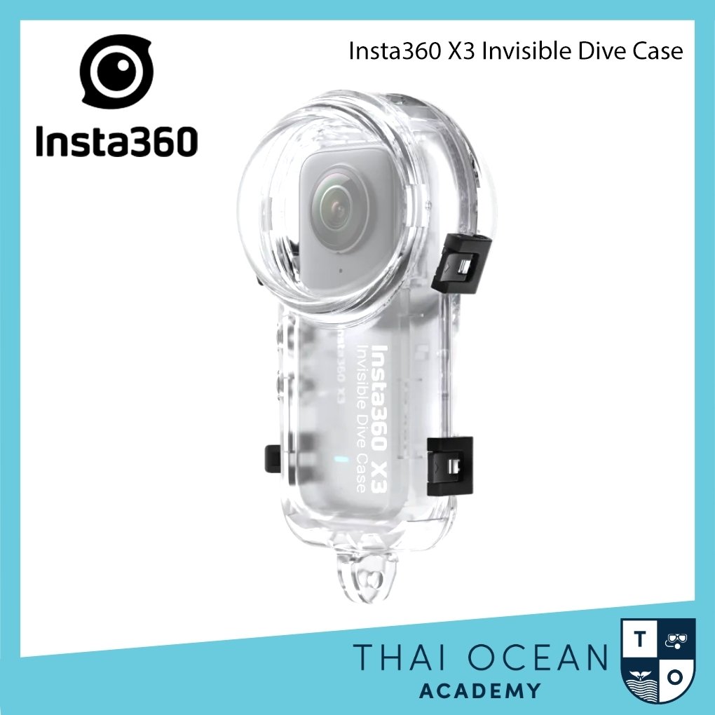 Insta360 X3 Invisible Dive Case(New) - Waterproof Up to 50m (164ft)