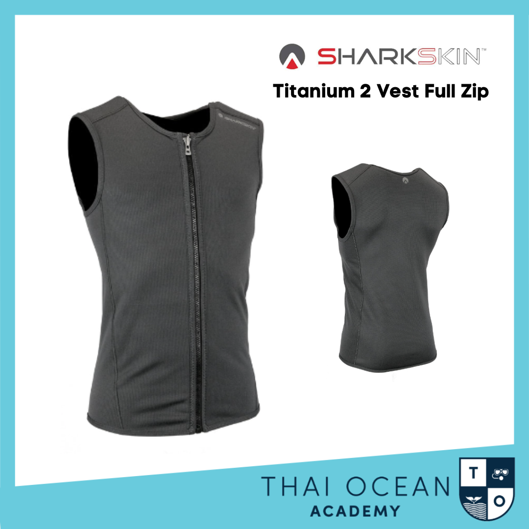 Sharkskin Titanium 2 Vest Full Zip Male