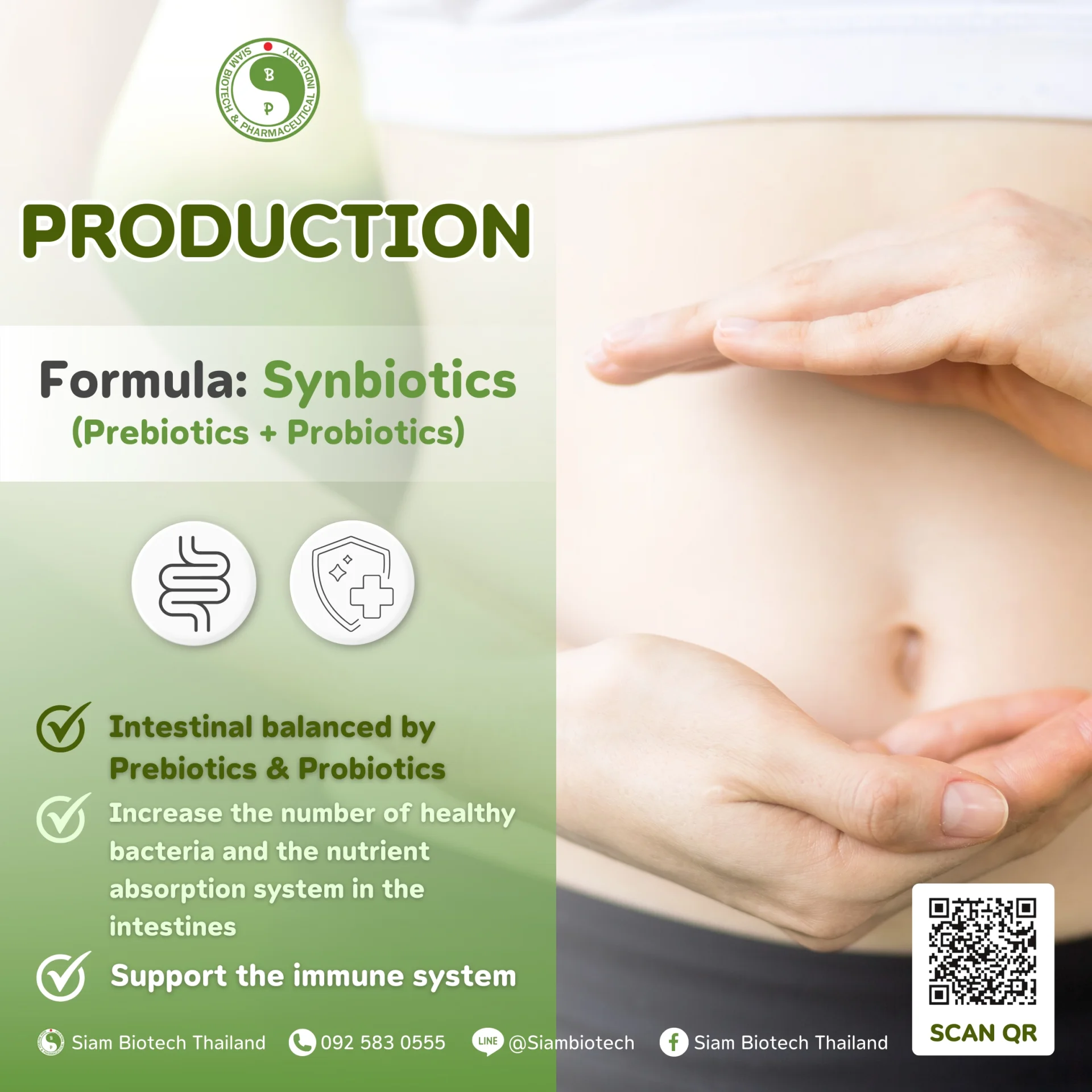 Siam Biotech - Synbiotic Formula