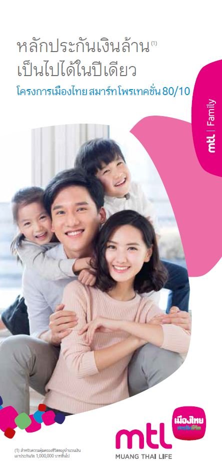 เมืองไทย สมาร์ท โพรเทคชั่น 80/10 เมืองไทย สมาร์ท โพรเทคชั่น 80/10