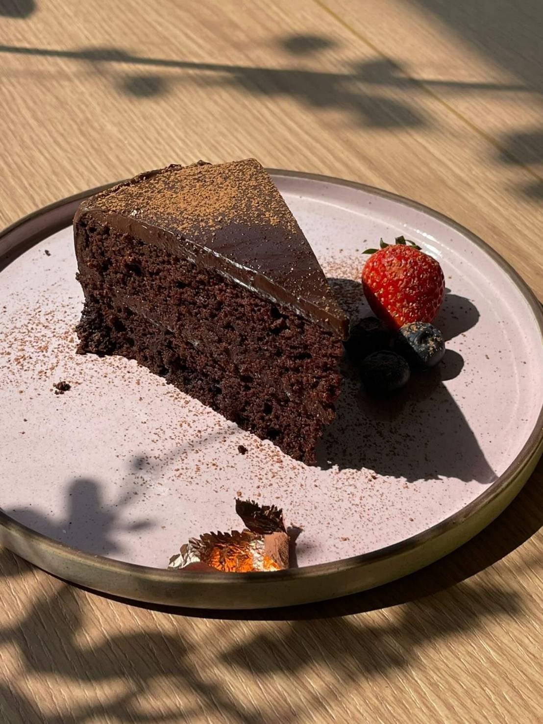 Double Dark Chocolate Cake (Roberts Cake)