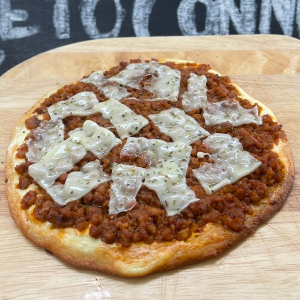 Keto Bolognese Pizza (Pork or Beef)