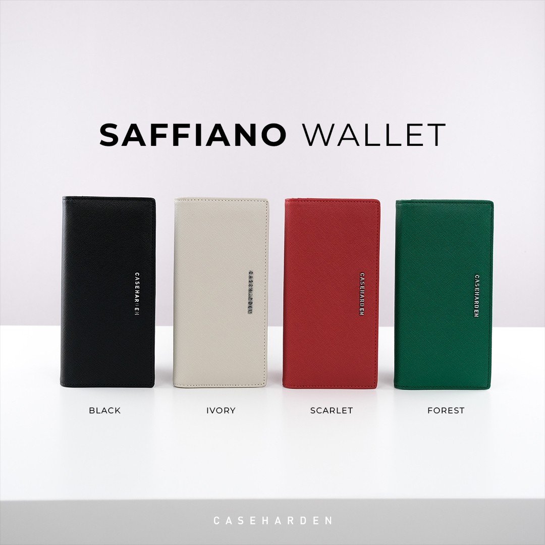 (SAFFIANO) Caseharden Saffiano Wallet