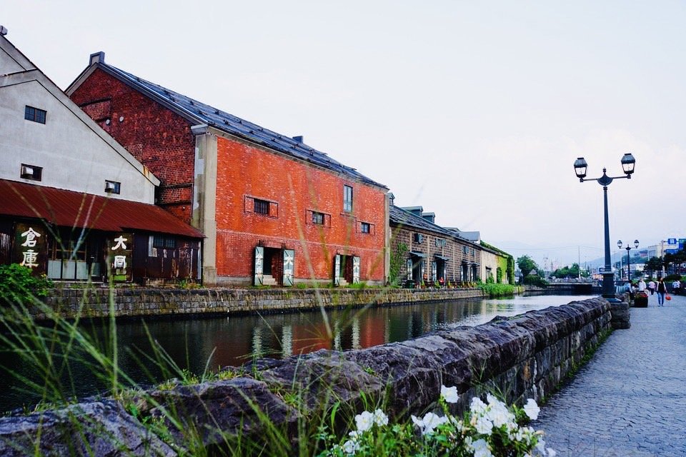  Otaru Canal-Japan เป็นเมืองแห่งเศรษฐกิจ