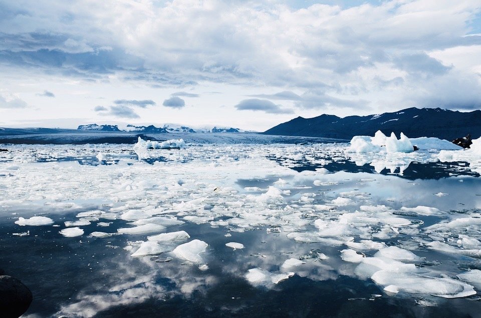 Jökulsárlón-Iceland ทะเลสาบที่ใฆย่ที่สุดและสวย