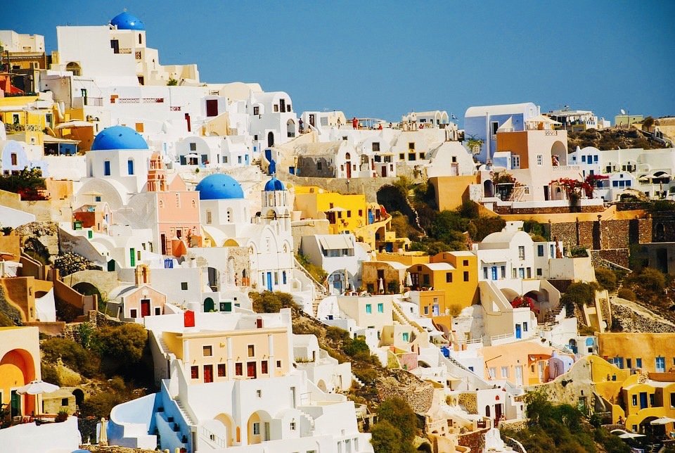 Santorini Island-Greece ที่มีความธรรมชาติที่สวยงาม