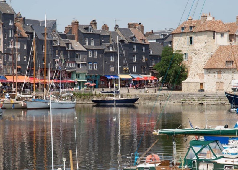 เมืองอ็องเฟลอร์  (Honfleur) ประเทศฝรั่งเศส