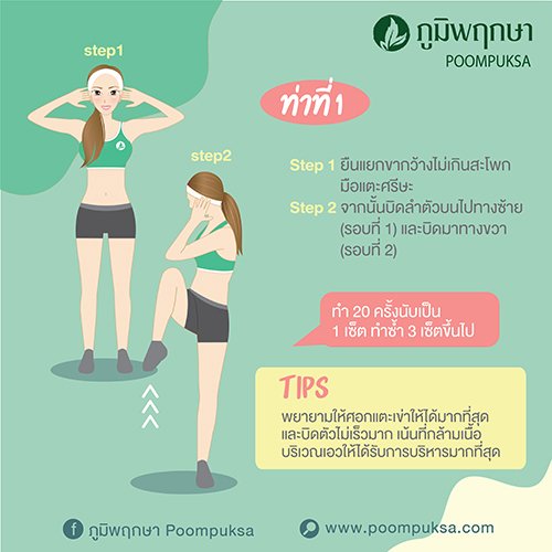 3 วิธีง่ายๆ ที่จะทำให้เจ้าไขมันหน้าท้อง และพุงยุบ! - Poompuksa