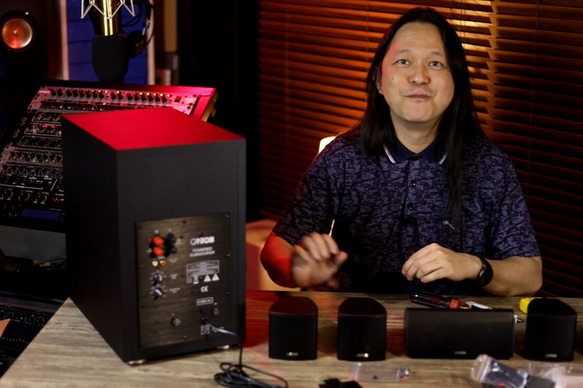 CANTON MOVIE 95 พร้อม Subwoofer 120Watts