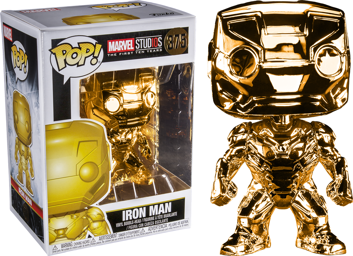 Gold Chrome Ant-Man #375 Funko Pop! Marvel : Ant-Man