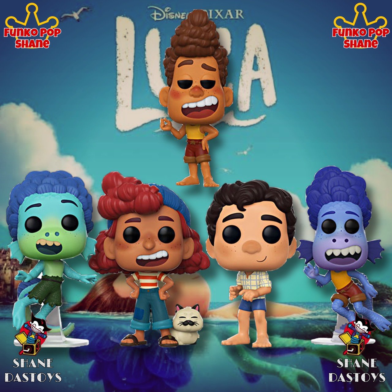 Funko Pop Luca Paguro ( Land ) - - Disney Pixar Luca - #1053