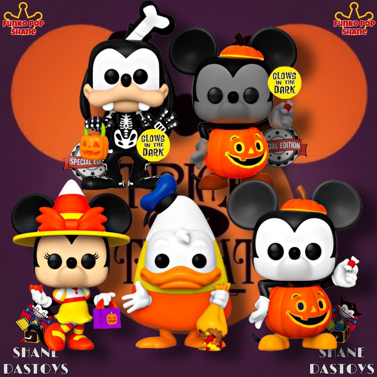 Funko Pop! DISNEY : Trick or Treat Halloween