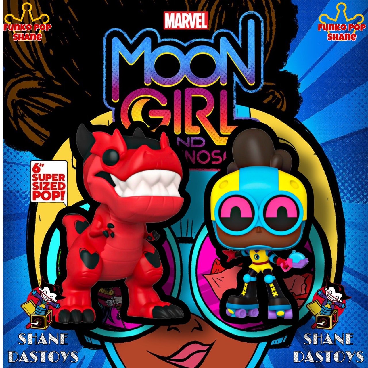 Funko Pop! MARVEL : Moon Girl and Devil Dinosaur