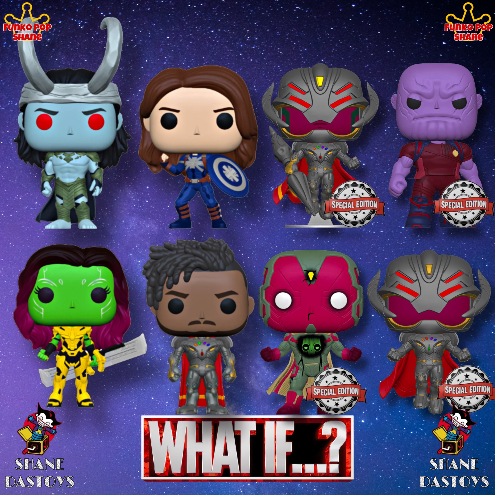 Funko Pop Marvel What If Checklist, Exclusives, Variants, Gallery