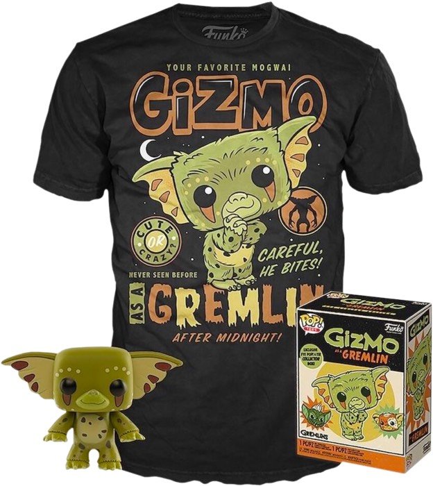 Funko Pop! Tee Box Set : Gremlins - Gizmo as Gremlin