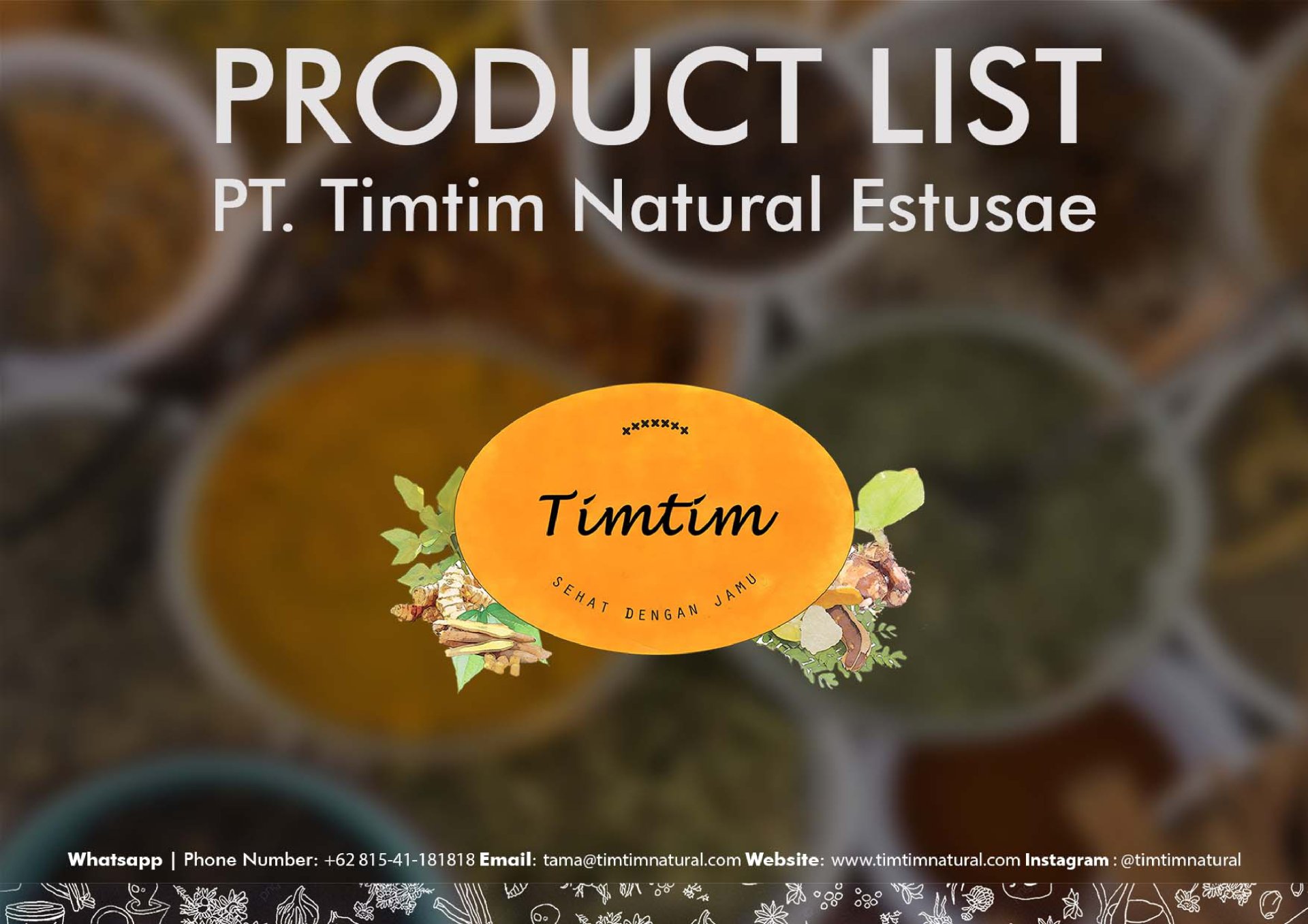 Timyim PT. Timtim Natural Estusae
