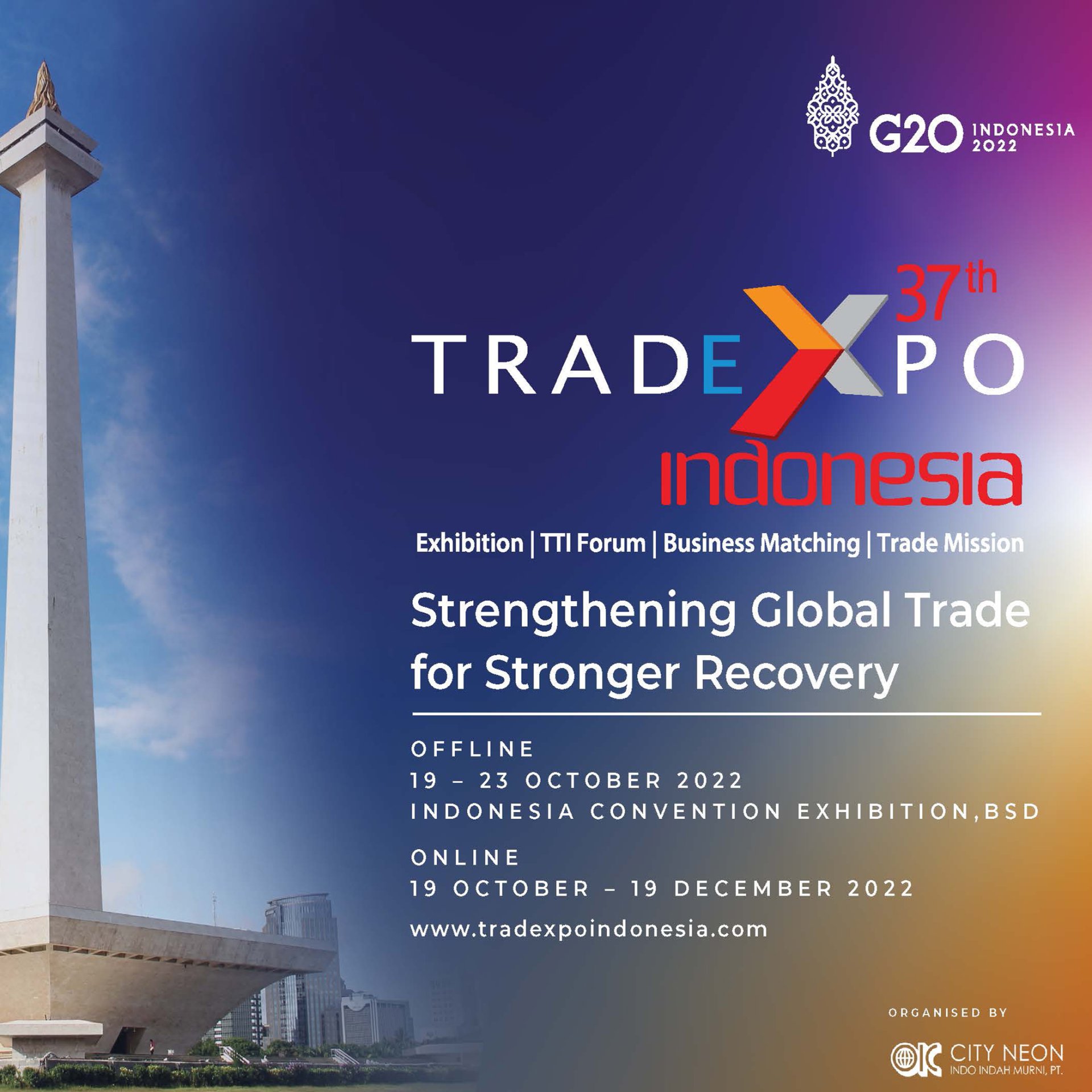 The 37 Trade Expo Indonesia 