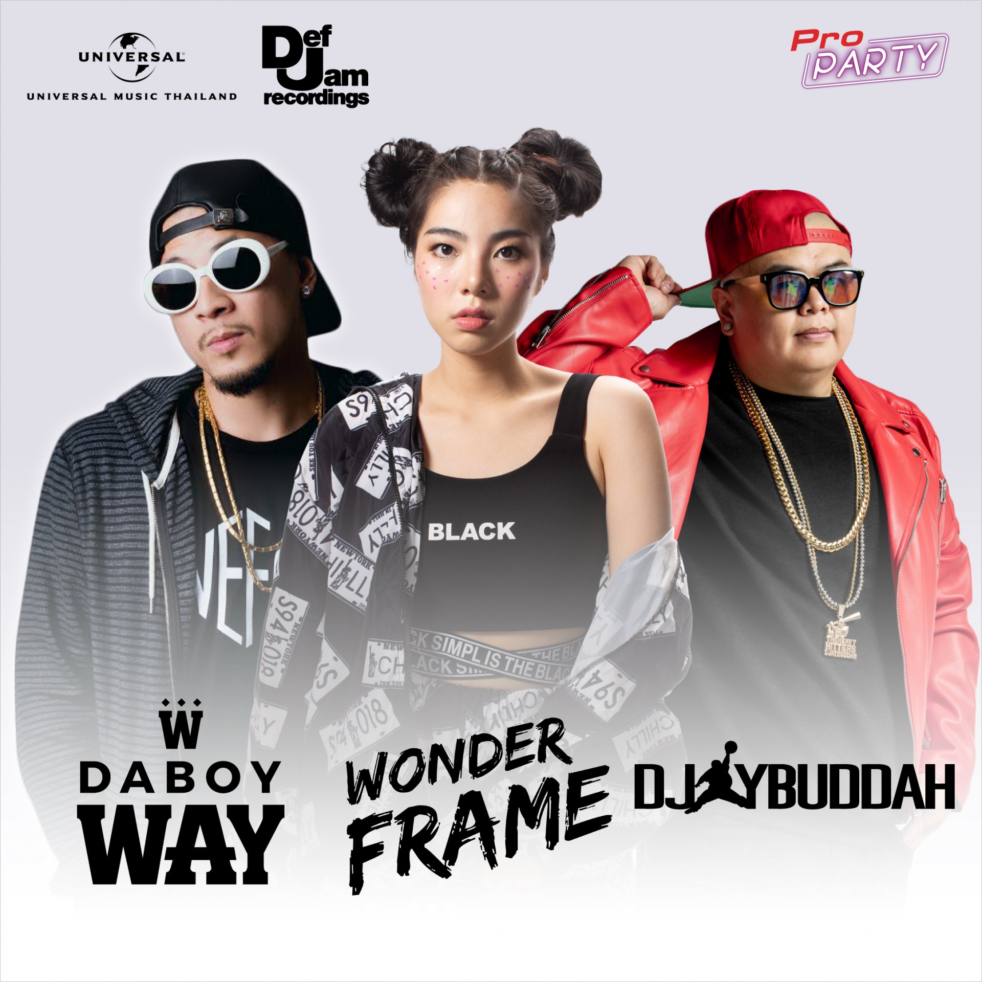 DABOY WAY + Wonderframe + DJ Budda