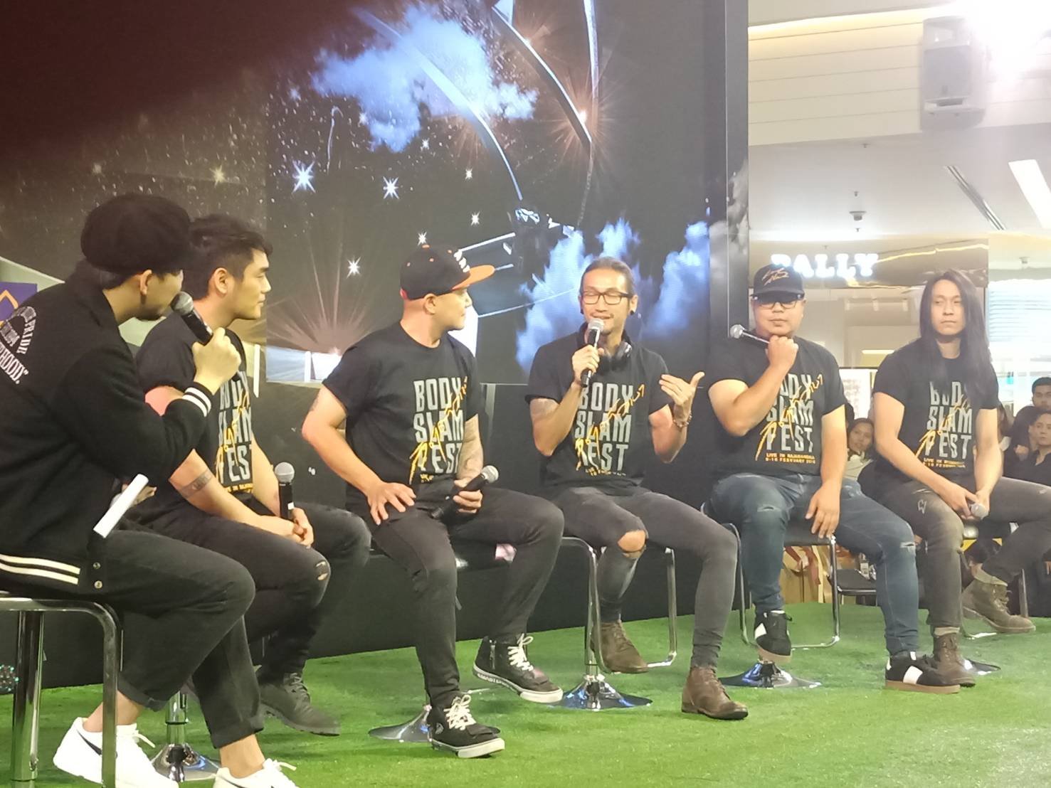 งานแถลงข่าวคอนเสิร์ต Bodyslam ณ สยามพารากอน